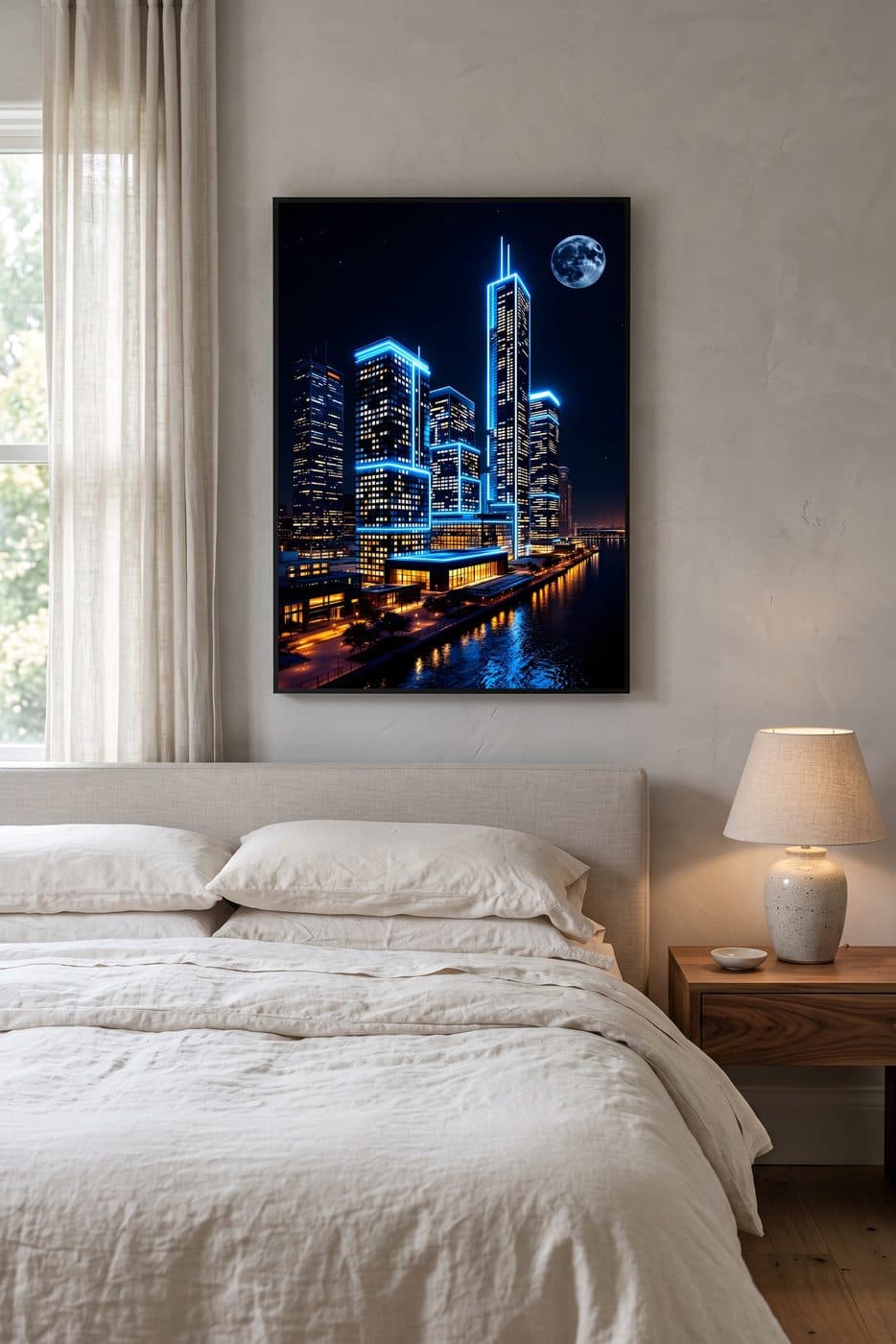 Chicago Lake Grid — lifestyle mockup 1 of 5