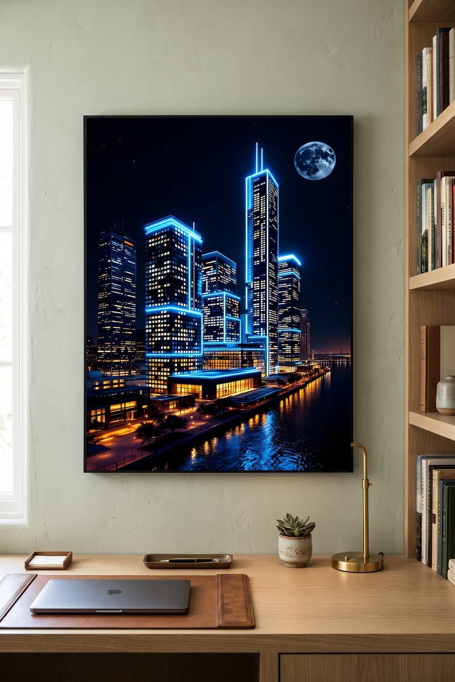 Chicago Lake Grid — lifestyle mockup 2 of 5