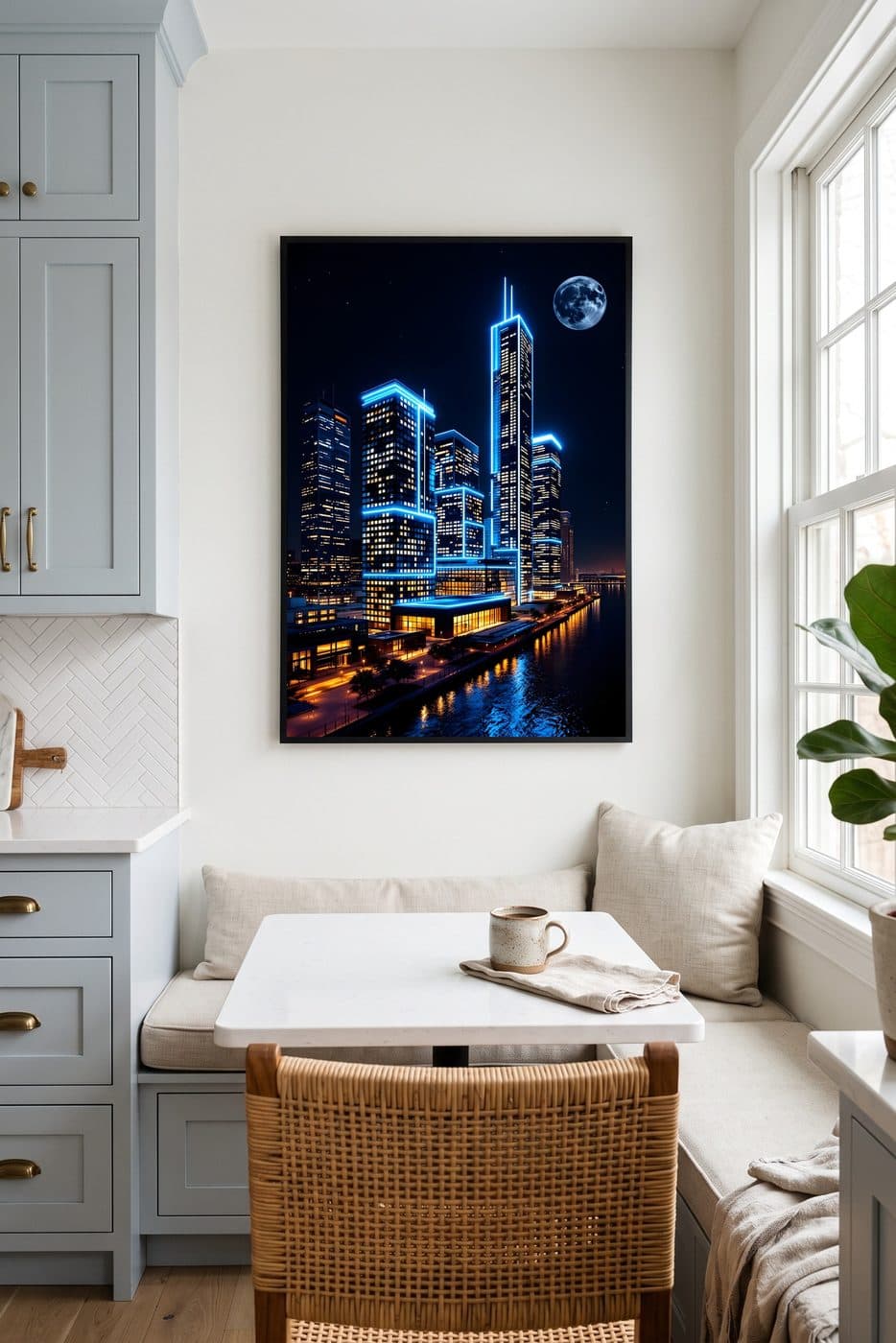 Chicago Lake Grid — lifestyle mockup 3 of 5