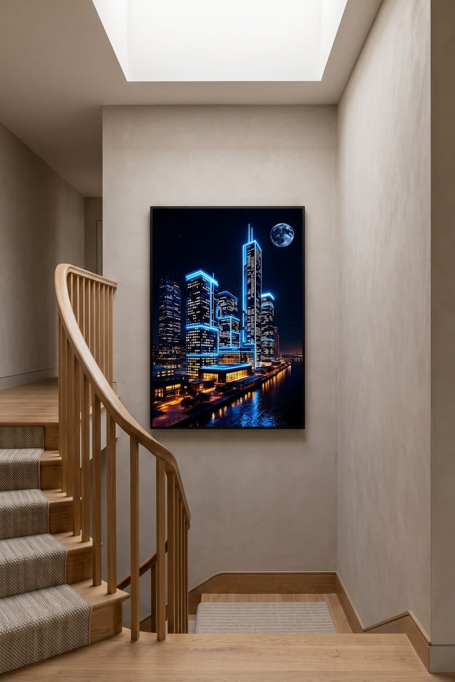 Chicago Lake Grid — lifestyle mockup 4 of 5