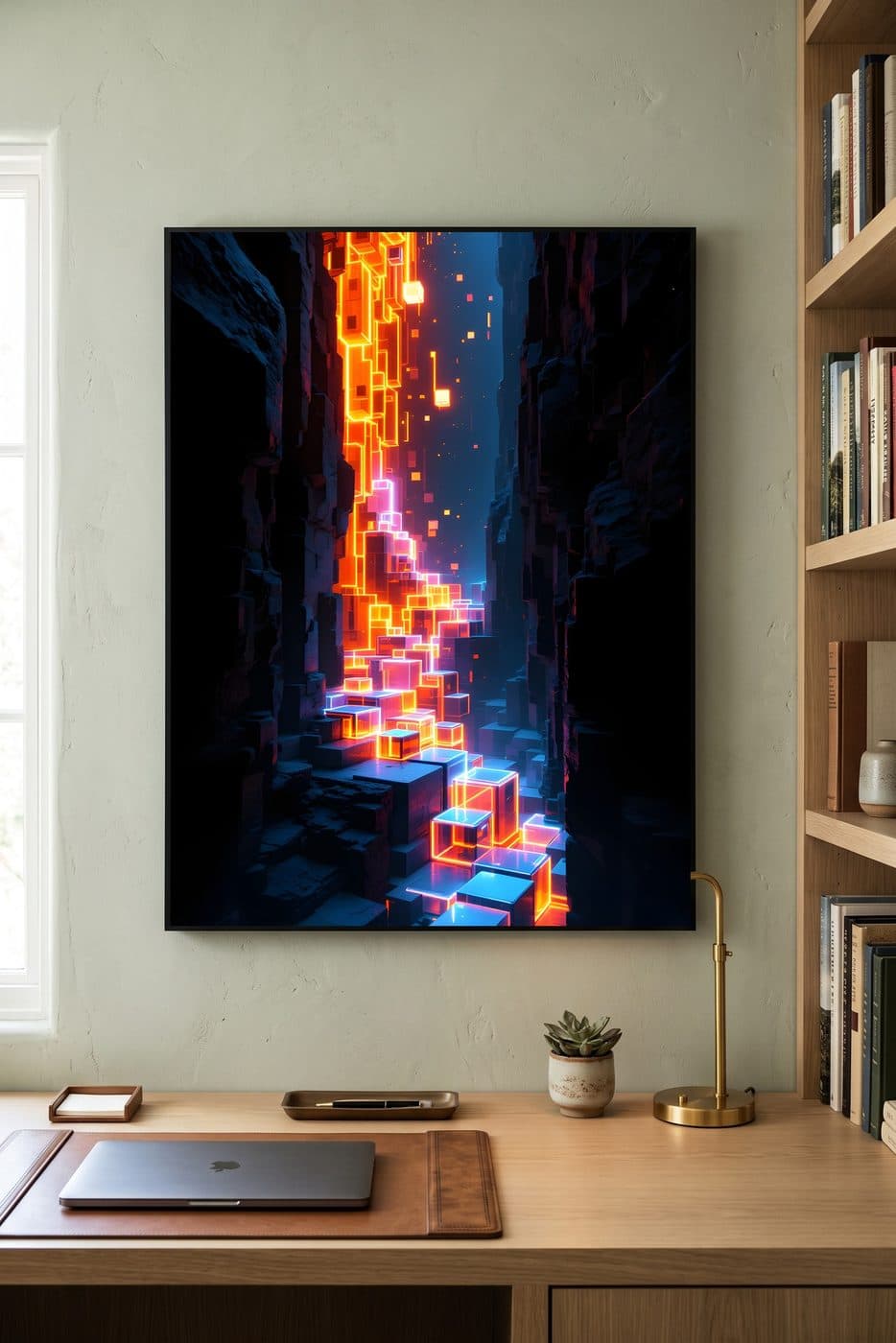 Cube Cascade Rift — lifestyle mockup 2 of 5