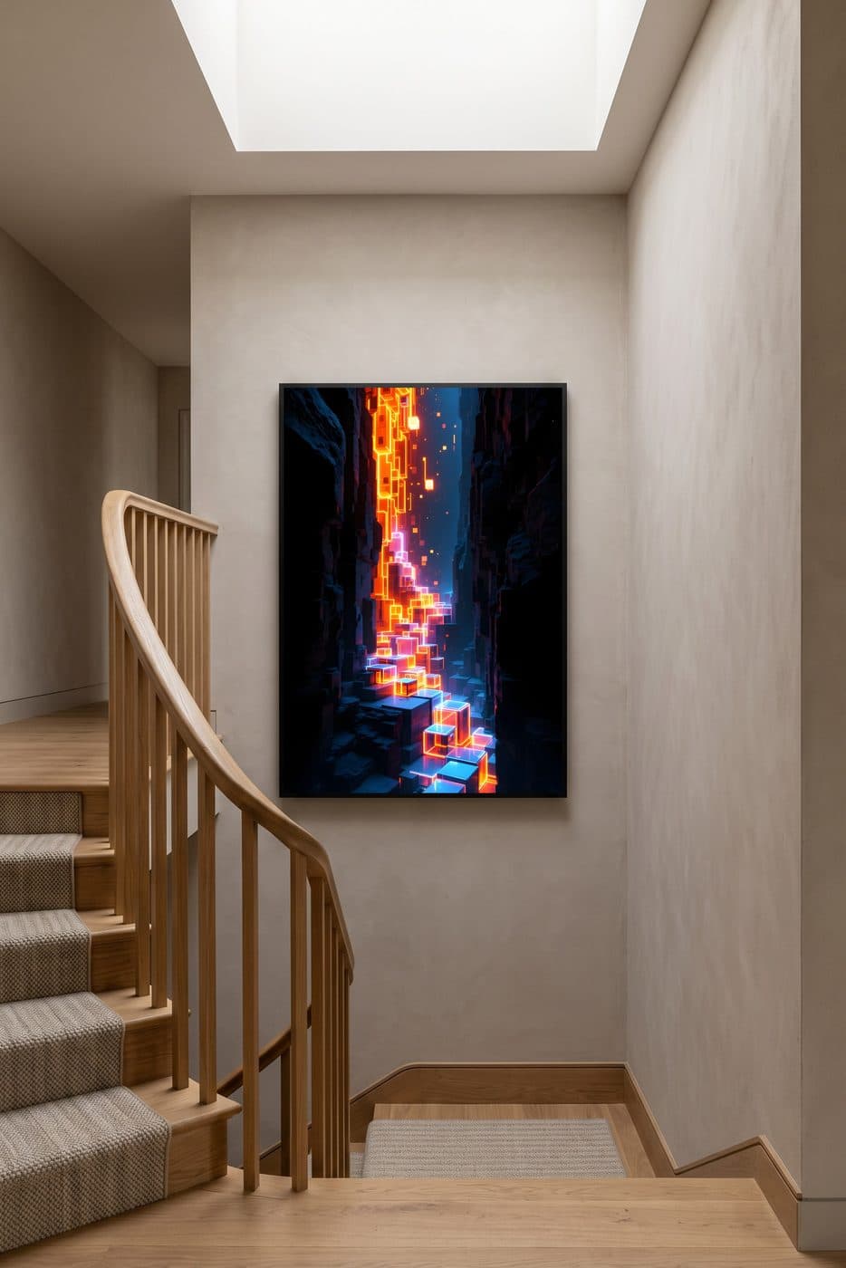 Cube Cascade Rift — lifestyle mockup 4 of 5