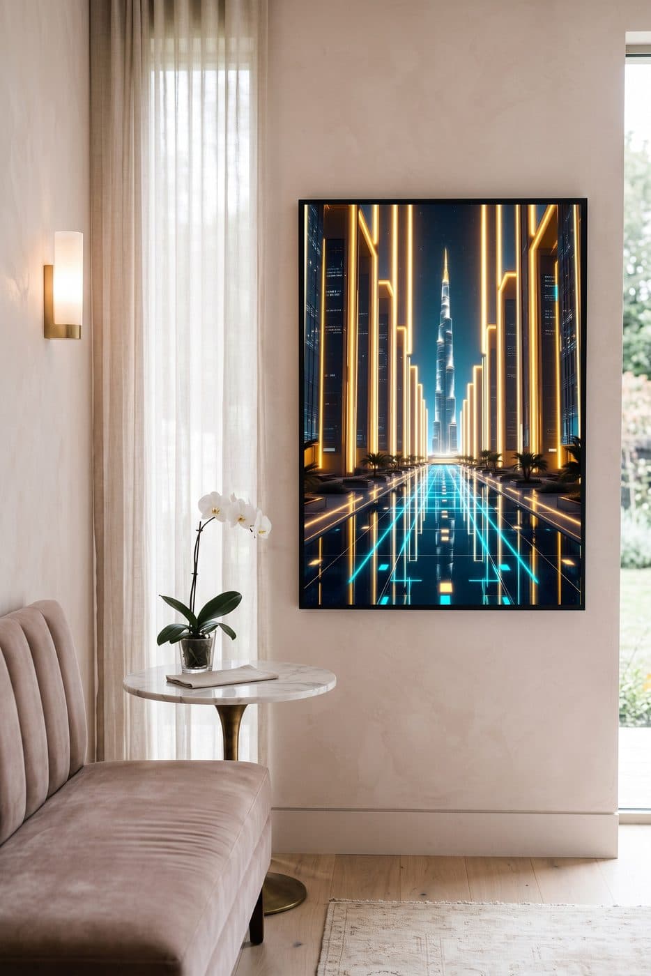 Dubai Mirage Lattice — lifestyle mockup 5 of 5