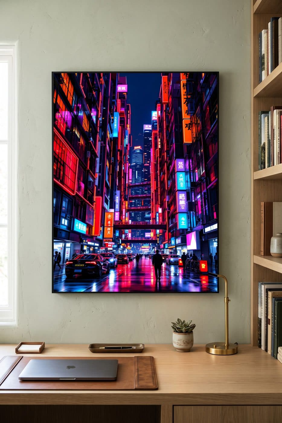 Hong Kong Canyon Neon — lifestyle mockup 2 of 5
