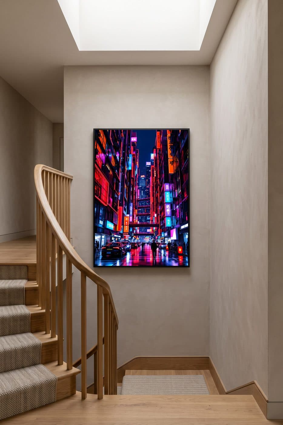Hong Kong Canyon Neon — lifestyle mockup 4 of 5