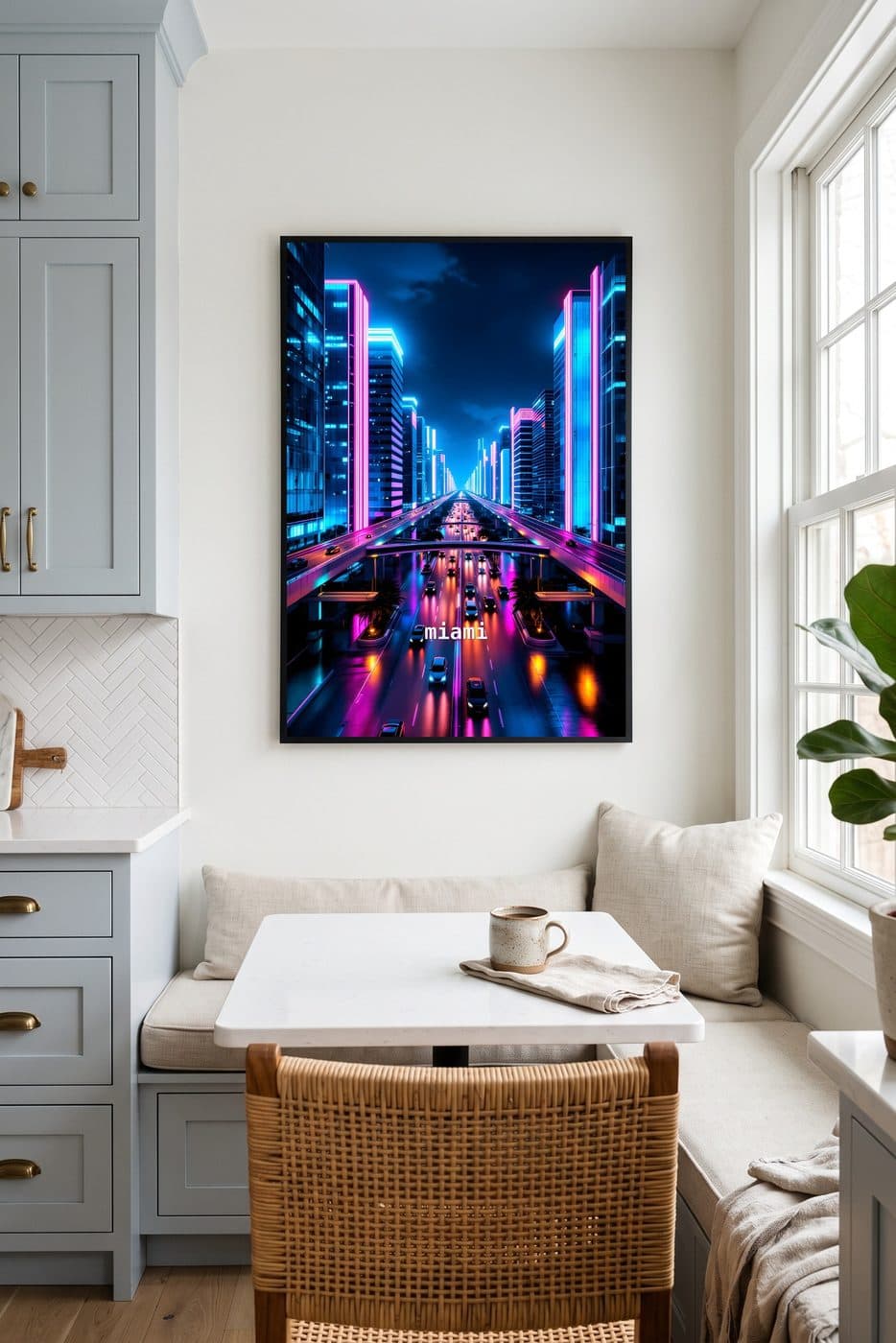 Miami Neon Causeway — lifestyle mockup 3 of 5