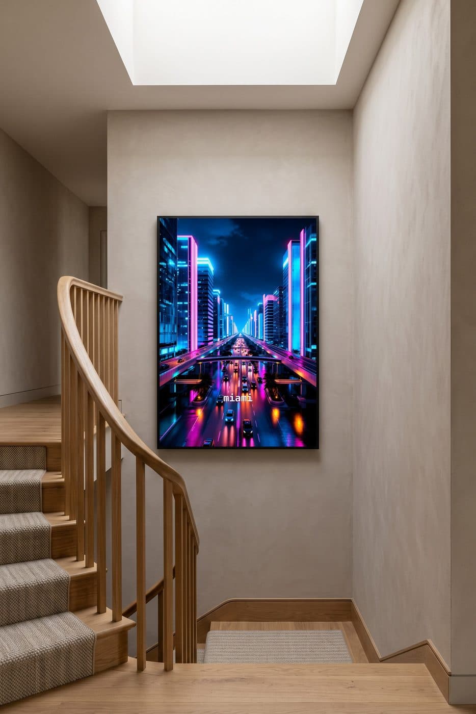 Miami Neon Causeway — lifestyle mockup 4 of 5
