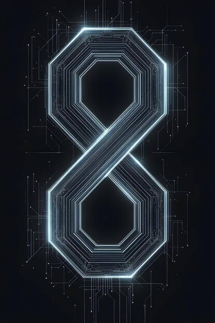 Infinite Loop Energy — framed print by Apex Reve