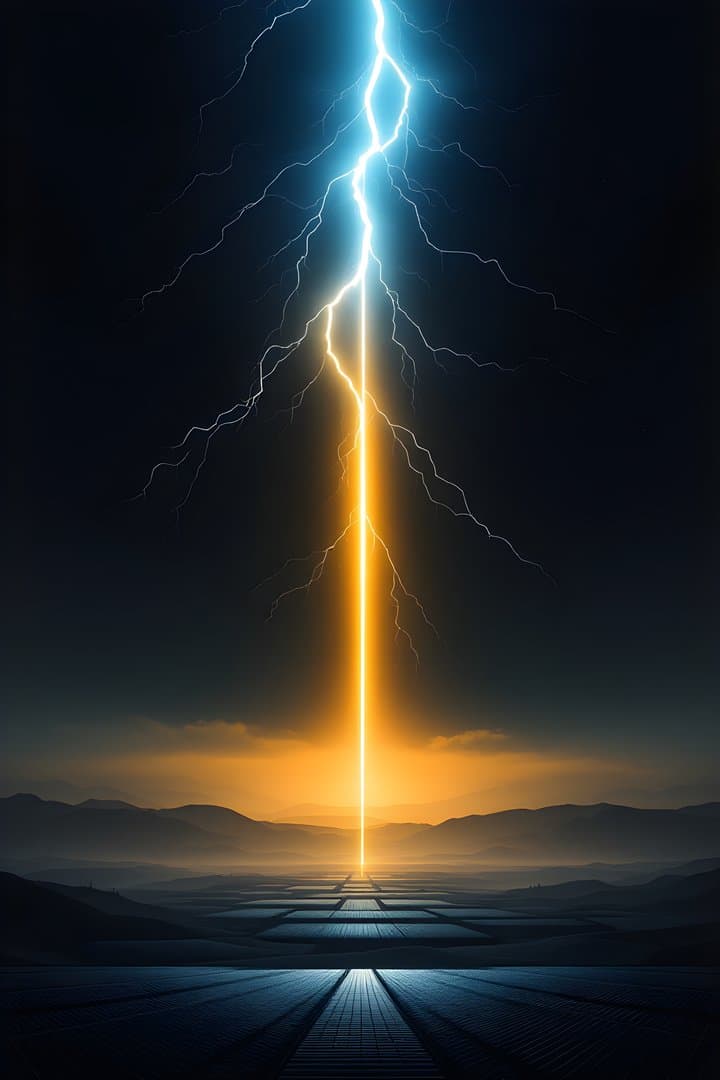 Primordial Charge — framed print by Apex Reve