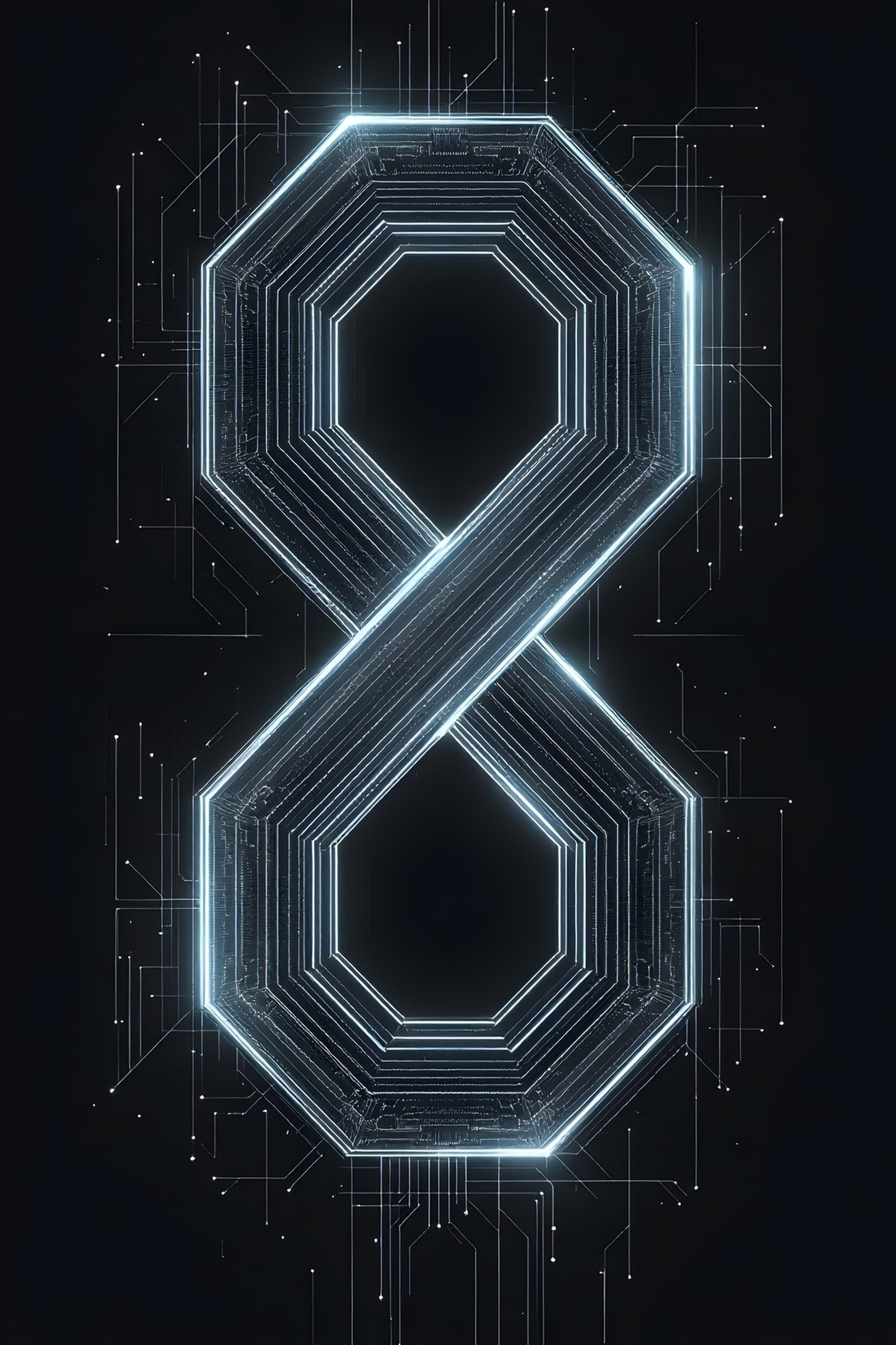 Infinite Loop Energy — framed print by Apex Reve