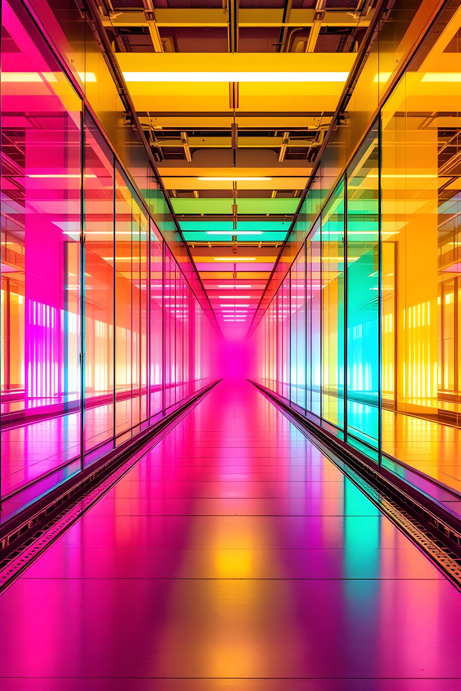 Paint Booth Spectrum — framed print by Apex Reve