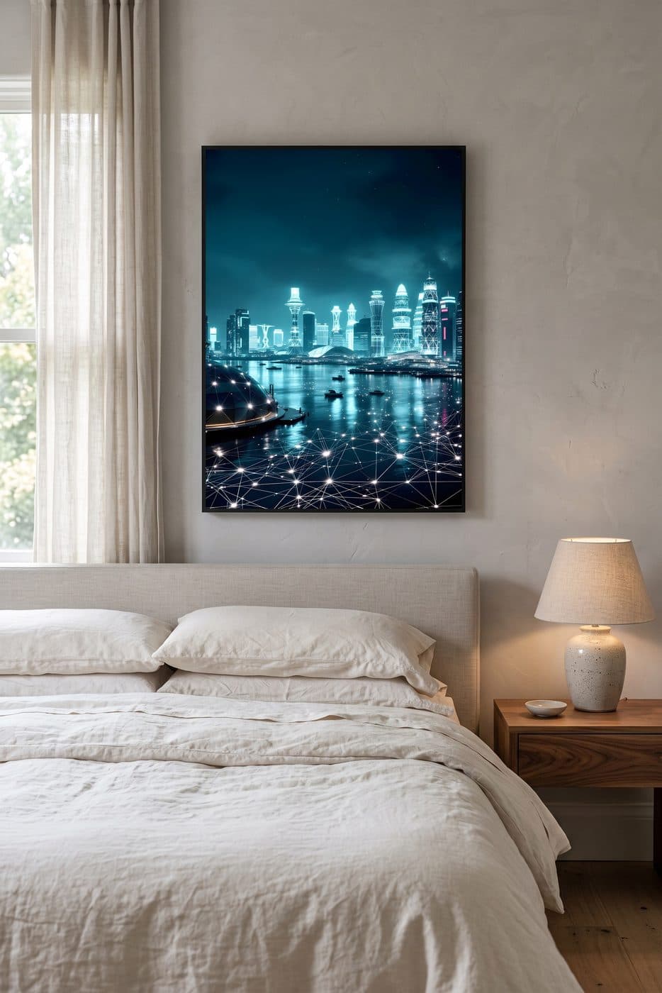 Singapore Harbor Nodes — lifestyle mockup 1 of 5