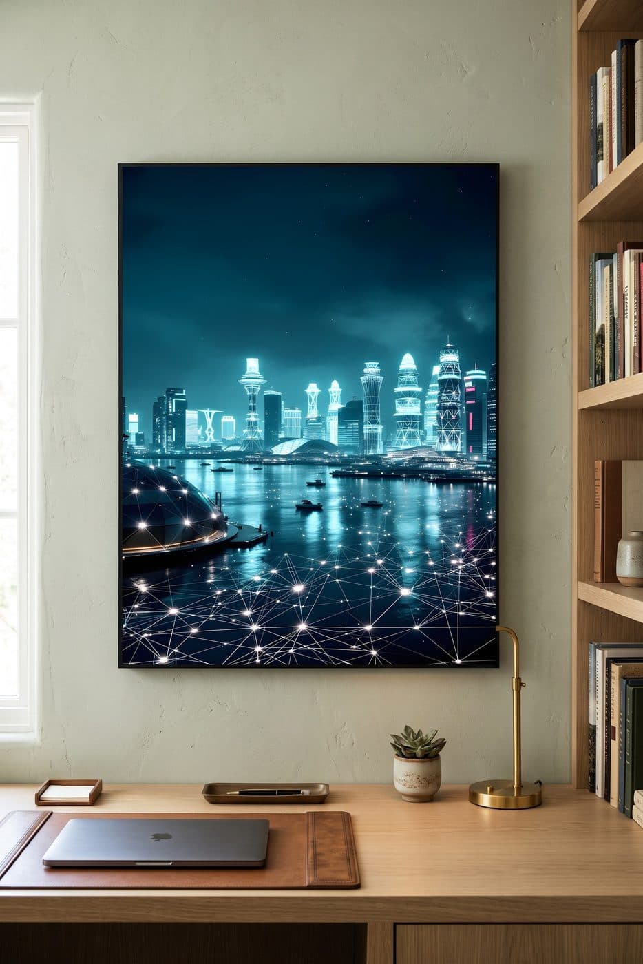 Singapore Harbor Nodes — lifestyle mockup 2 of 5