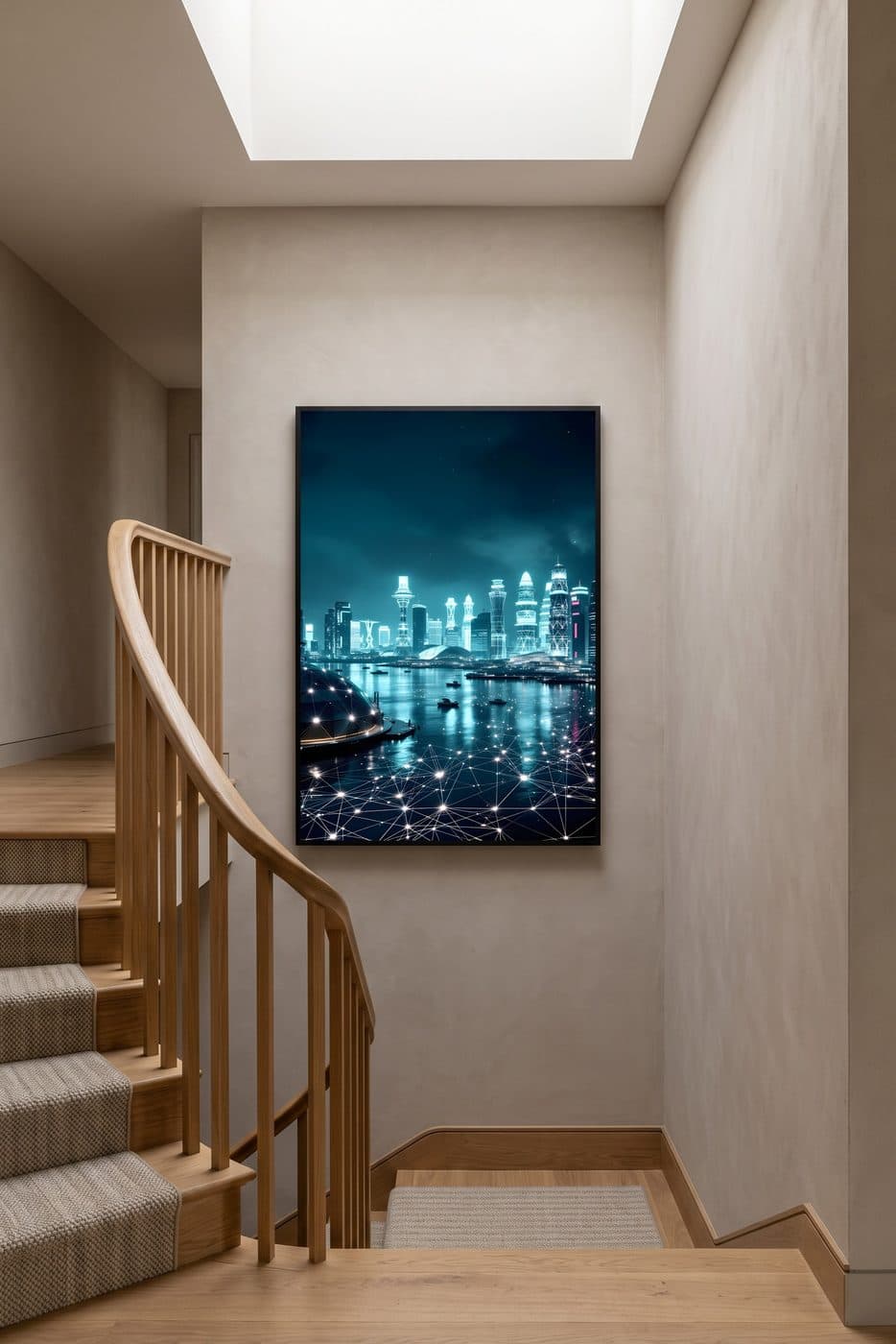 Singapore Harbor Nodes — lifestyle mockup 4 of 5